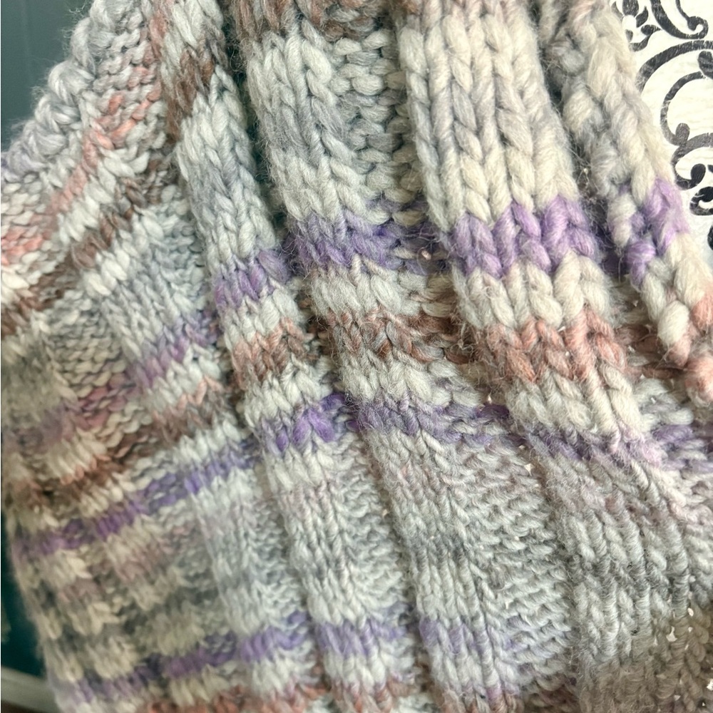 HANDMADE Multicolor Knit Sweater Vest - Picture 3 of 3